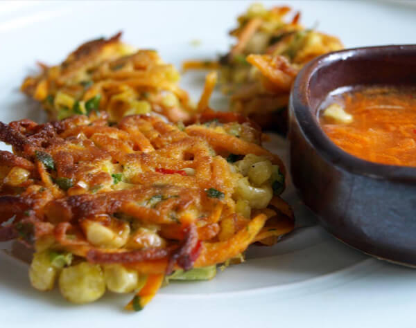 THAI PUMPKIN FRITTERS